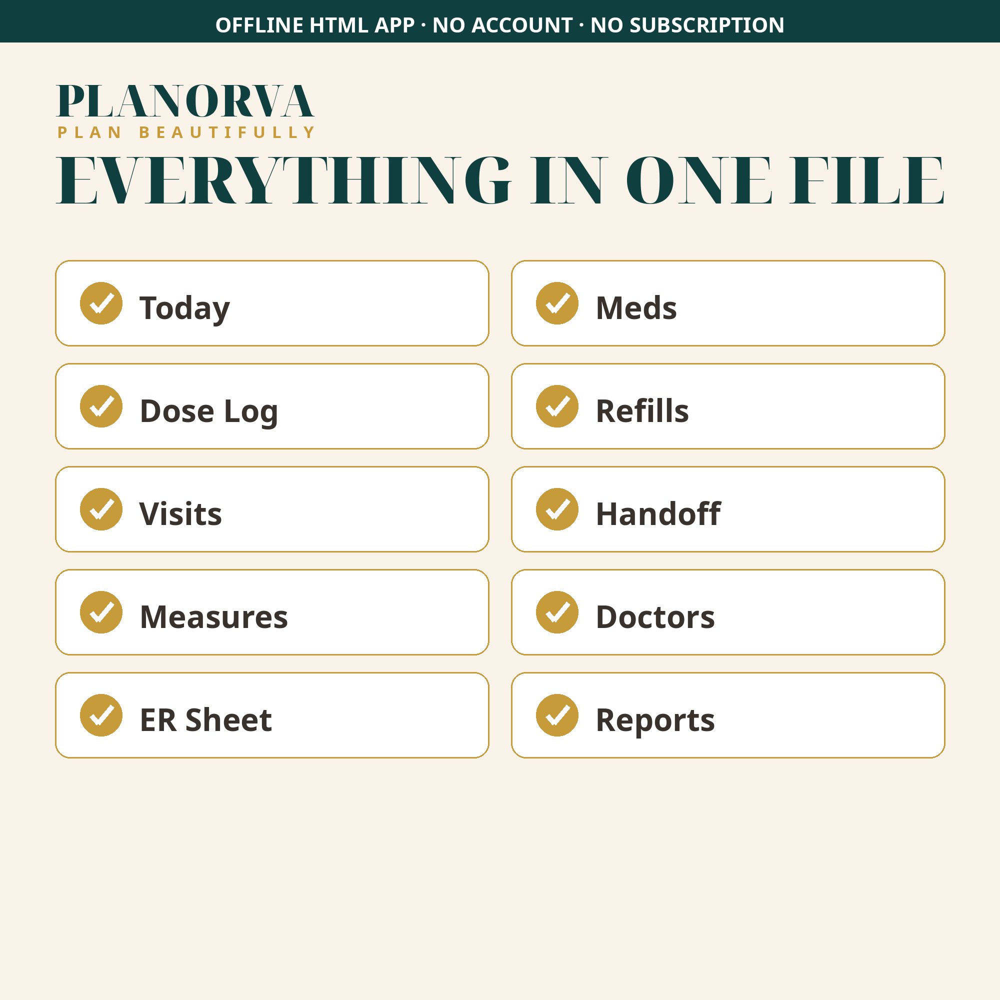 Med & Caregiver Organizer Pro - Image 4