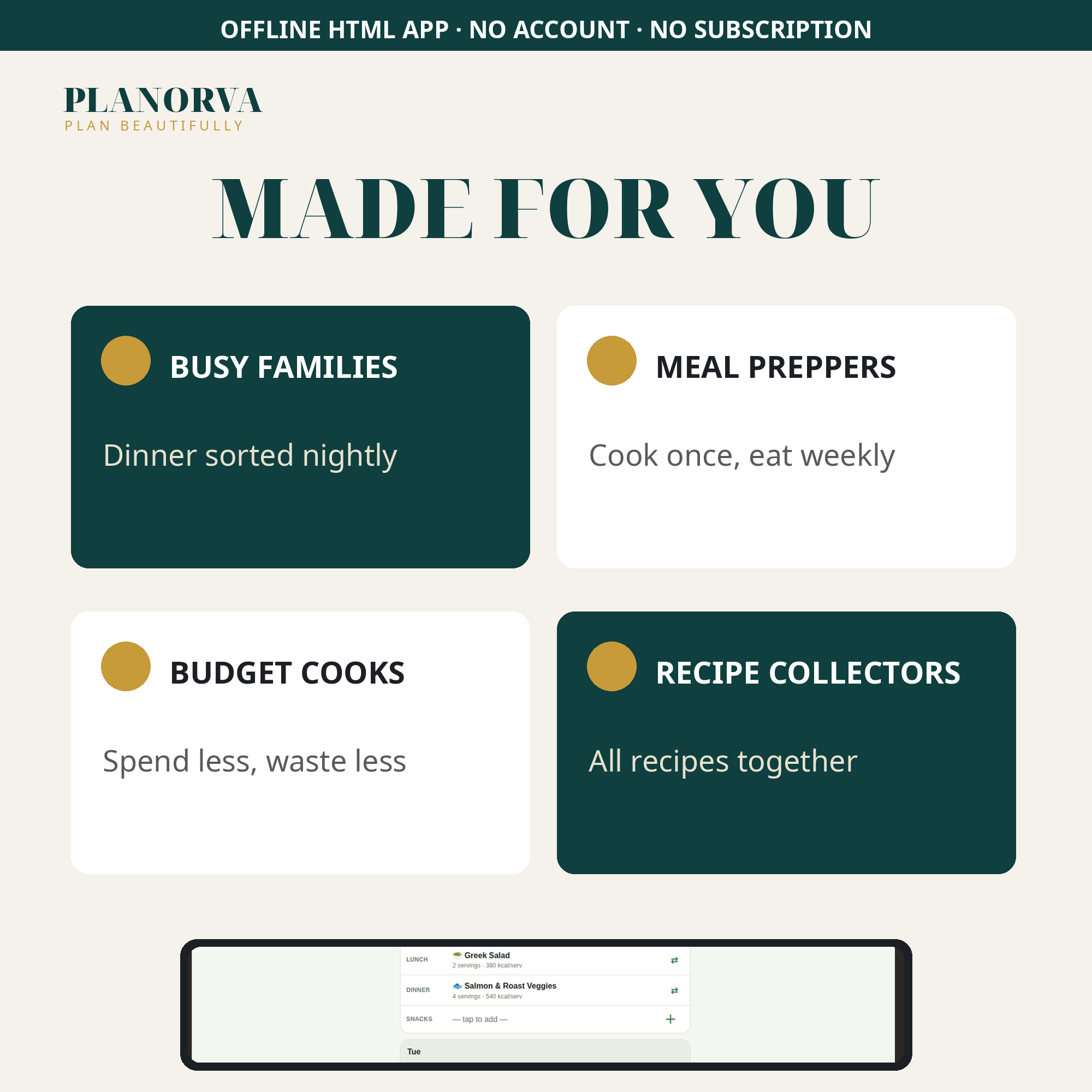 Meal Planner & Recipe Organizer — MealFlow Pro with Smart Alerts and Automatic Grocery Lists - Image 5